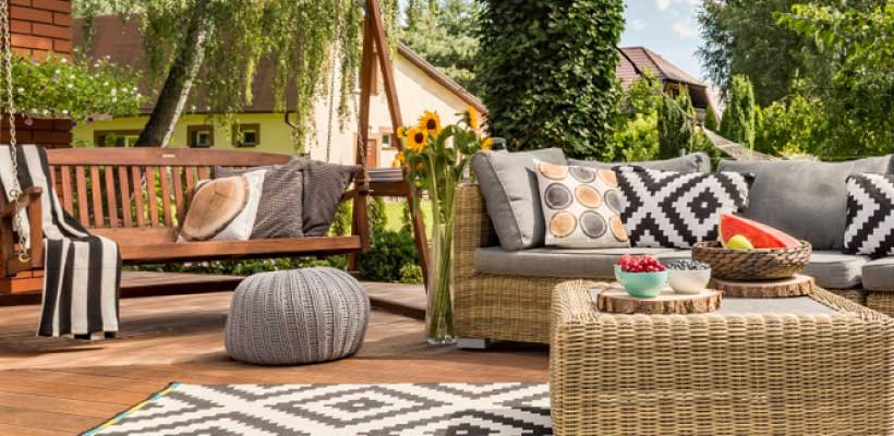 Put a cushion on your Composite Decking