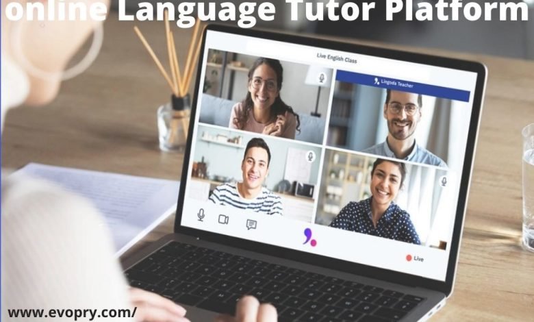 online language teacher