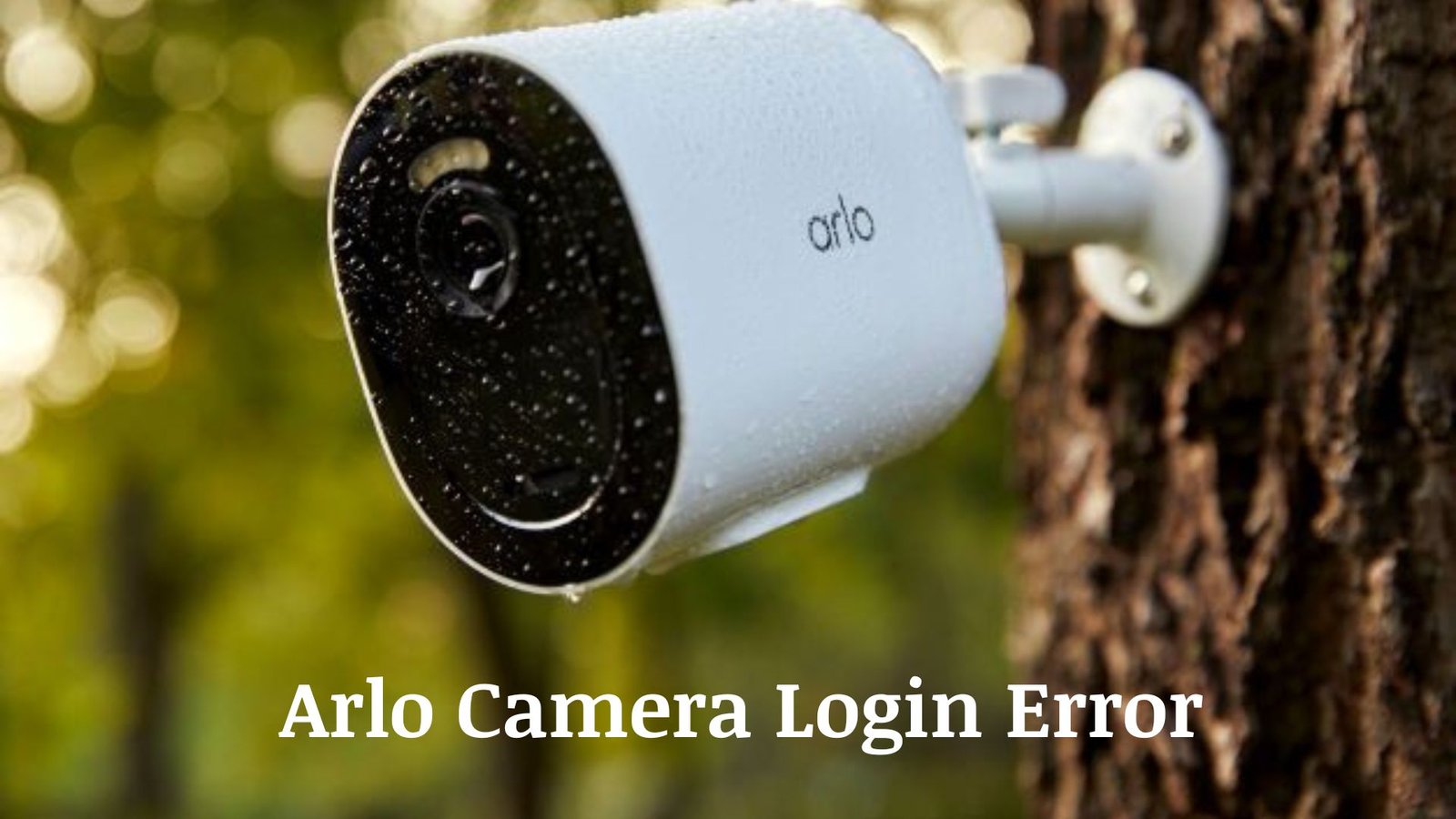 Get Solved Arlo Camera Login Error Problem in 4 Steps - Business Lug