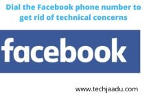 Facebook phone number