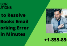 How to Resolve QuickBooks Email not Working Error within Minutes