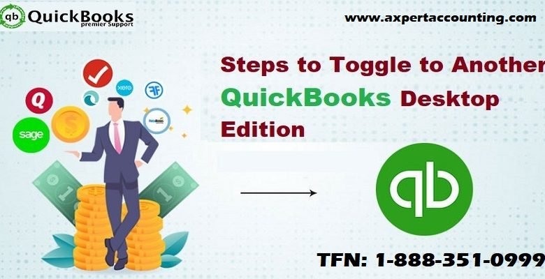 Toggle to Another QuickBooks Edition