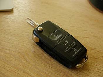 broken car key