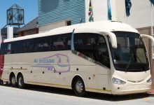 luxury bus in UAE