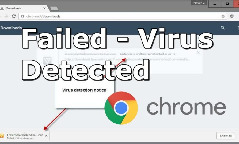 How to Fix Google Chrome Failed Virus Detected Download Error on Windows