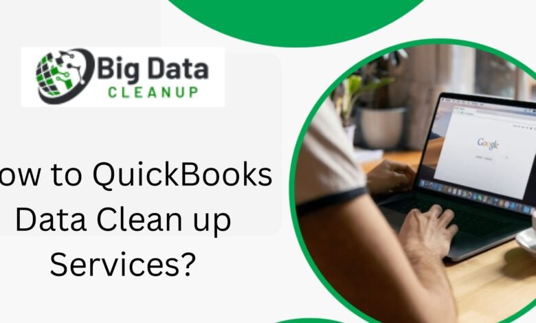 QuickBooks cleanup services